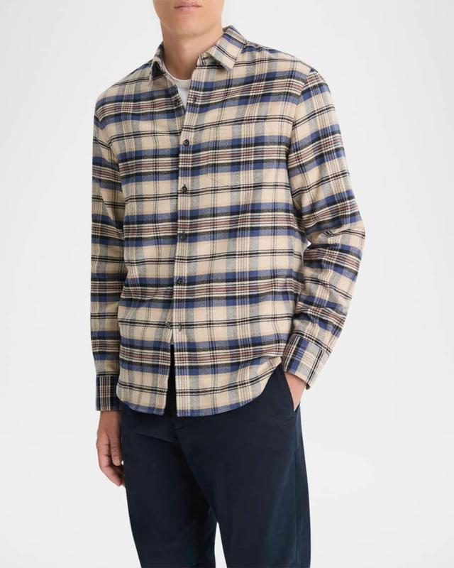 Mens Hasley Plaid Button-Front Shirt Product Image