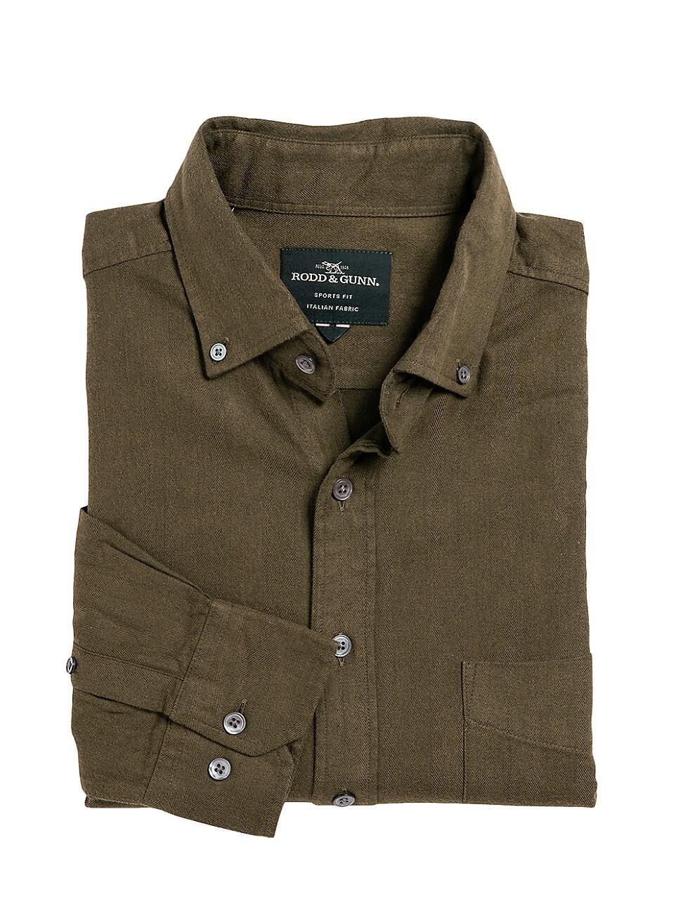 Mens Barrhill Button-Front Shirt Product Image