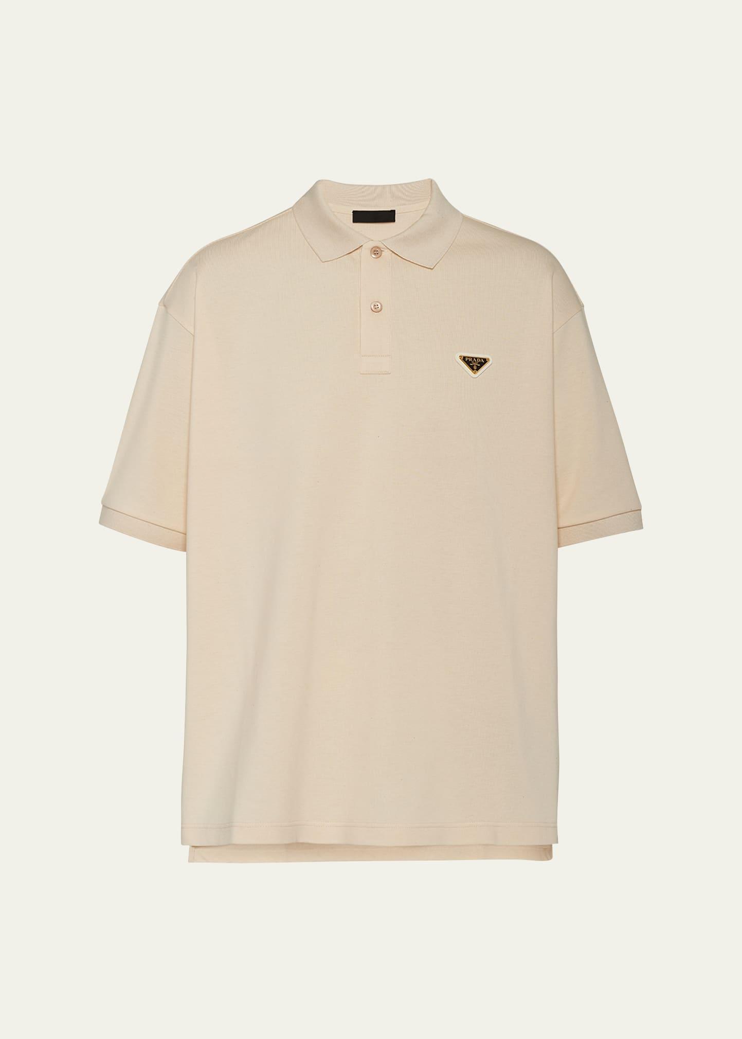 Mens Cotton Polo Shirt Product Image