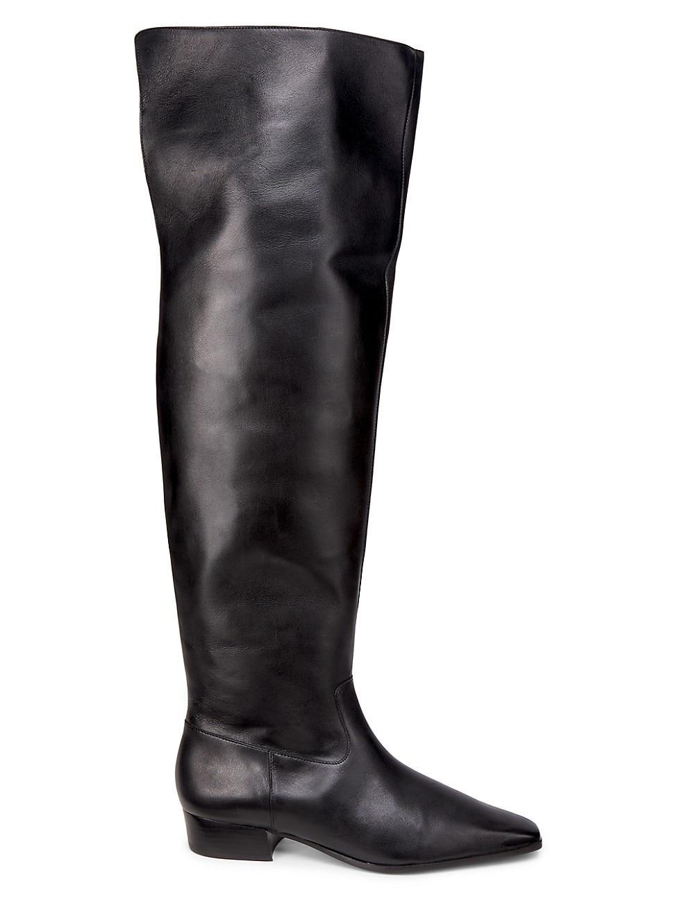 Womens Helena Over-The-Knee Leather Boots Product Image