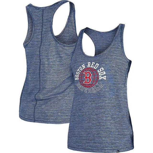 Womens New Era Boston Red Sox Active Racerback Tank Top Blue Product Image