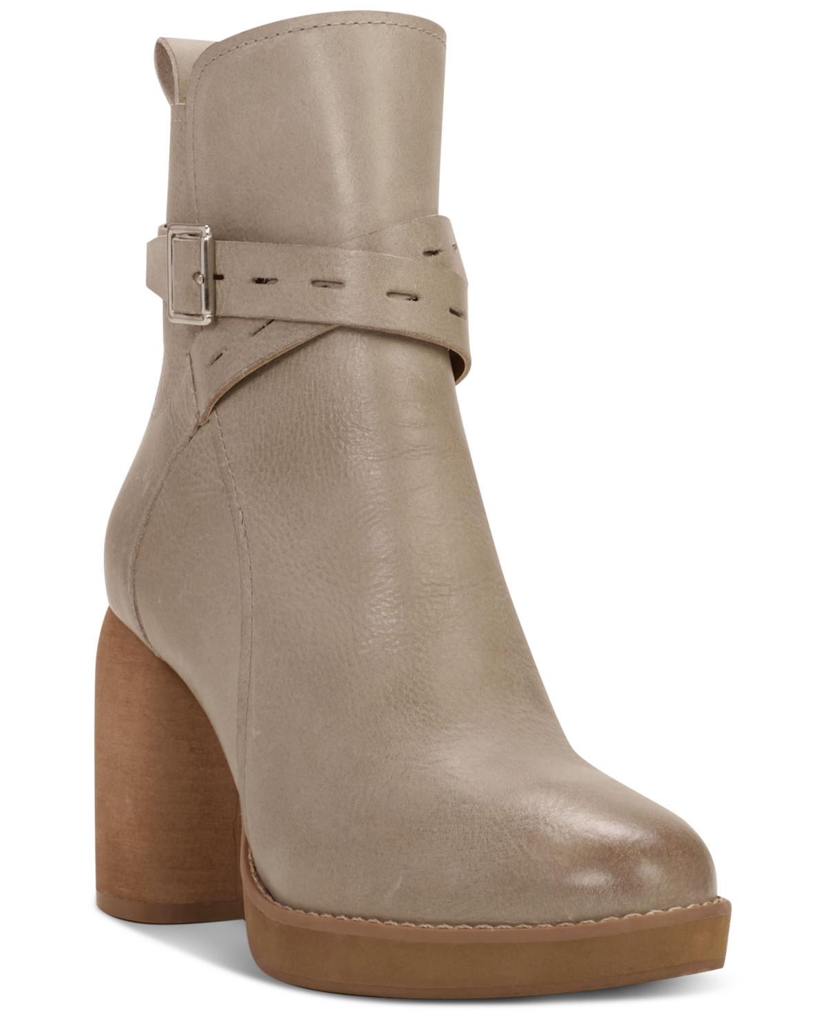 Lucky Brand Womens Natesa Buckled Dress Booties Product Image