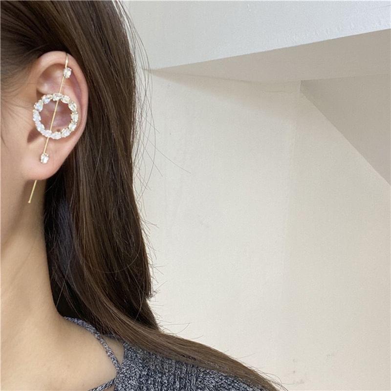 Rhinestone Alloy Ear Cuff (Various Designs) Product Image