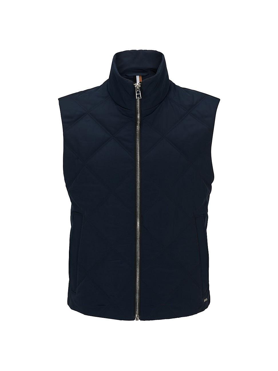 Mens Regular Fit Gilet Vest With Quilting Product Image