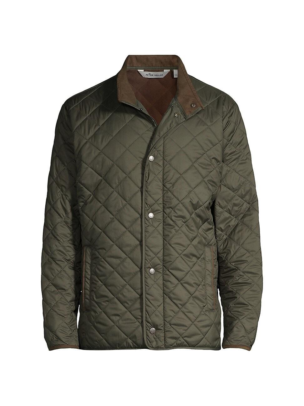 Mens Suffolk Quilted Travel Coat Product Image