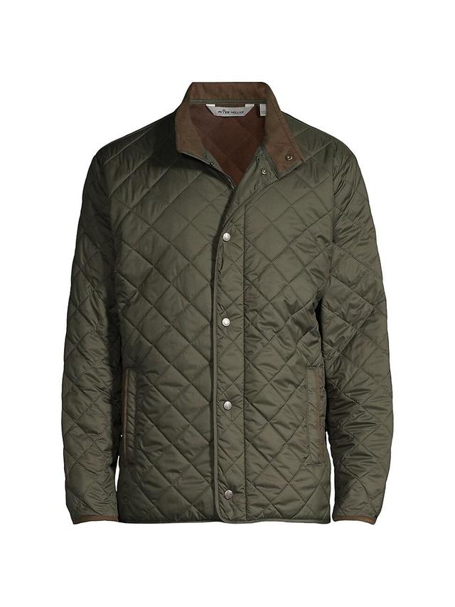 Mens Suffolk Quilted Travel Coat Product Image