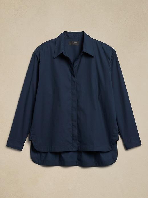 Oversized Cotton Shirt Product Image