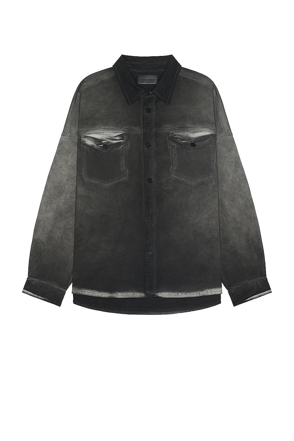 COTTON CITIZEN Overshirt in Black Product Image