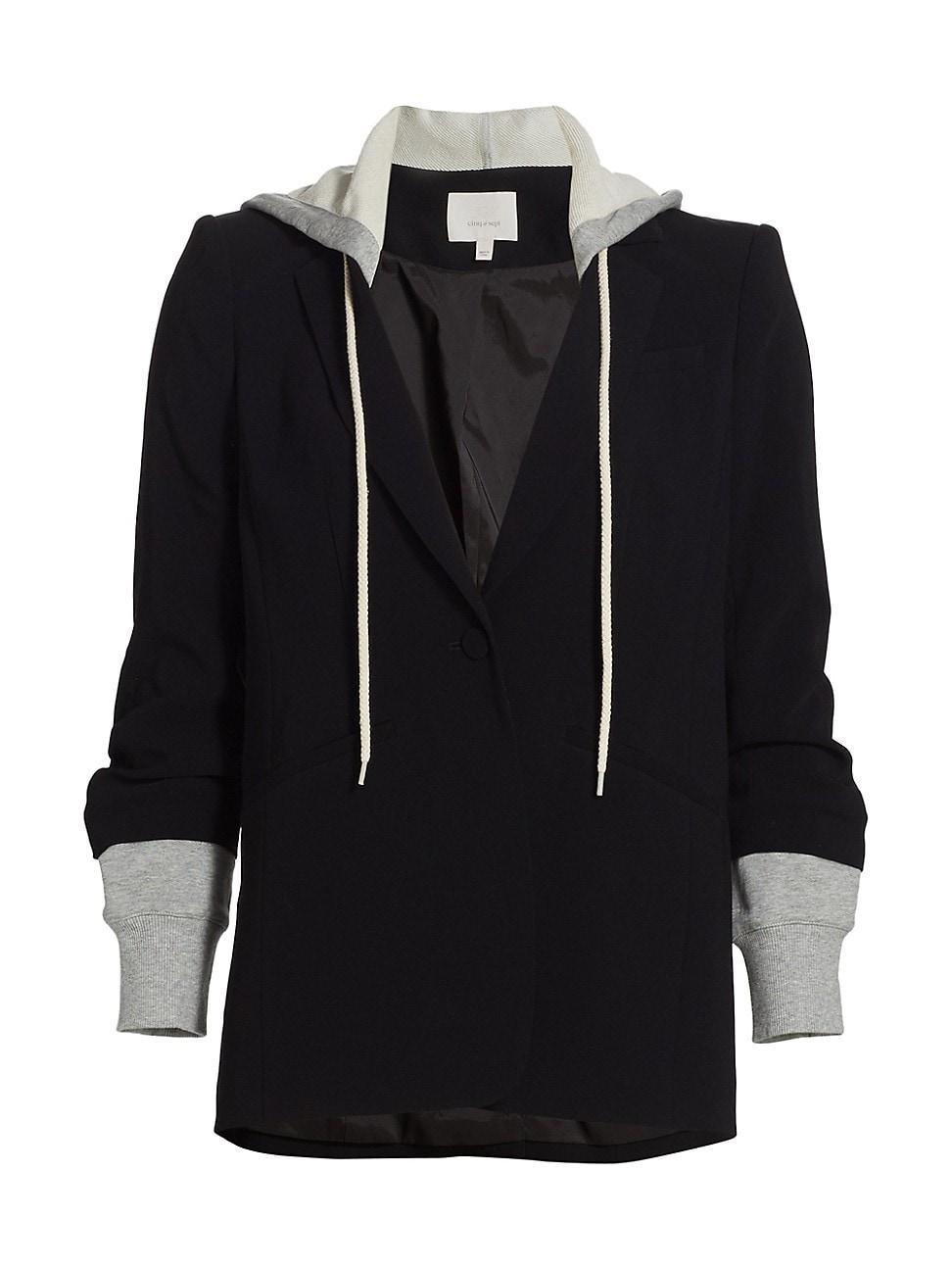 Cinq  Sept Hooded Khloe Jacket Product Image