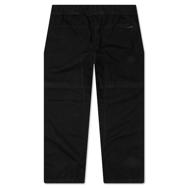 Elasticated Wait Zip Off Denim Pants - Black Male Product Image