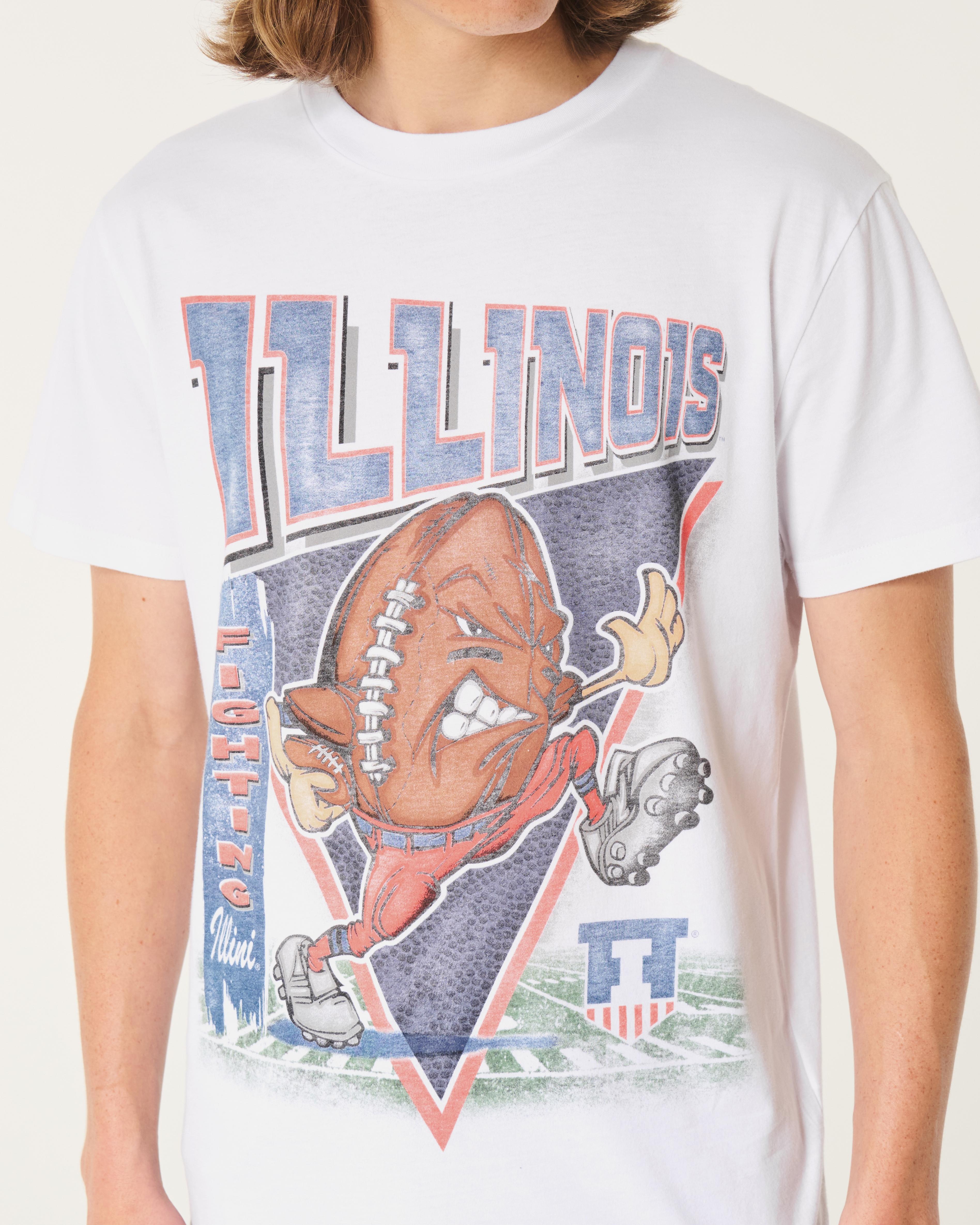 Relaxed Illinois Fighting Illini Graphic Tee Product Image