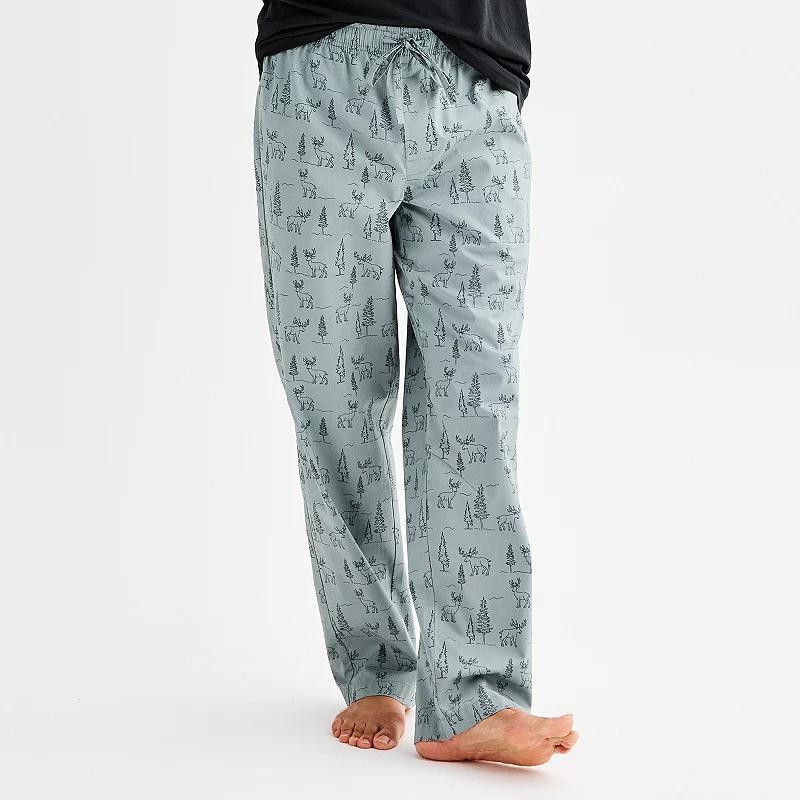 Mens Sonoma Goods For Life Woven Pajama Pants Product Image