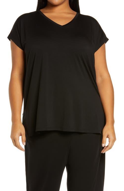 Eileen Fisher V-Neck Long Boxy Top Product Image