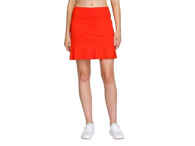 Tail Activewear Jenner 18 Pull-On Skort (Cherry Tomato) Women's Skort Product Image