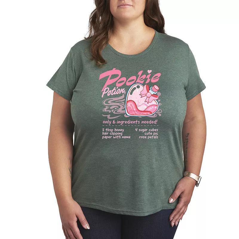 Plus Size Pookie Potion Graphic Tee, Womens Product Image