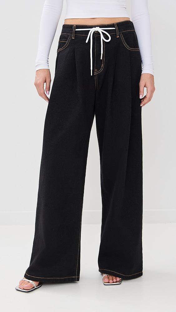 Lioness Slouched Tie Up Pants | Shopbop Product Image