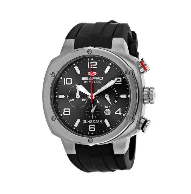 Seapro Mens Guardian Black Dial Watch - SP3341 - Black Product Image