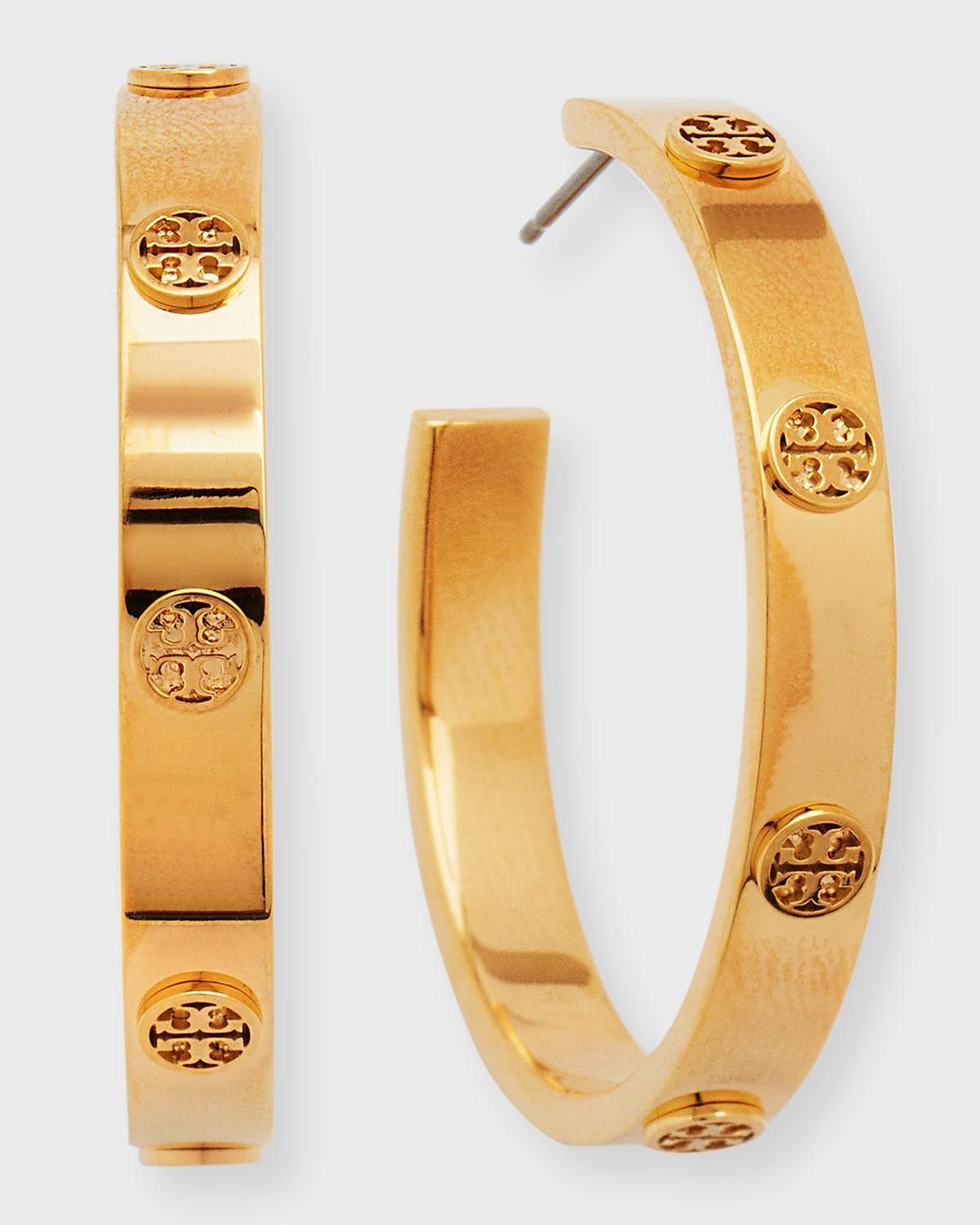 Tory Burch Miller Hoop Earrings Product Image