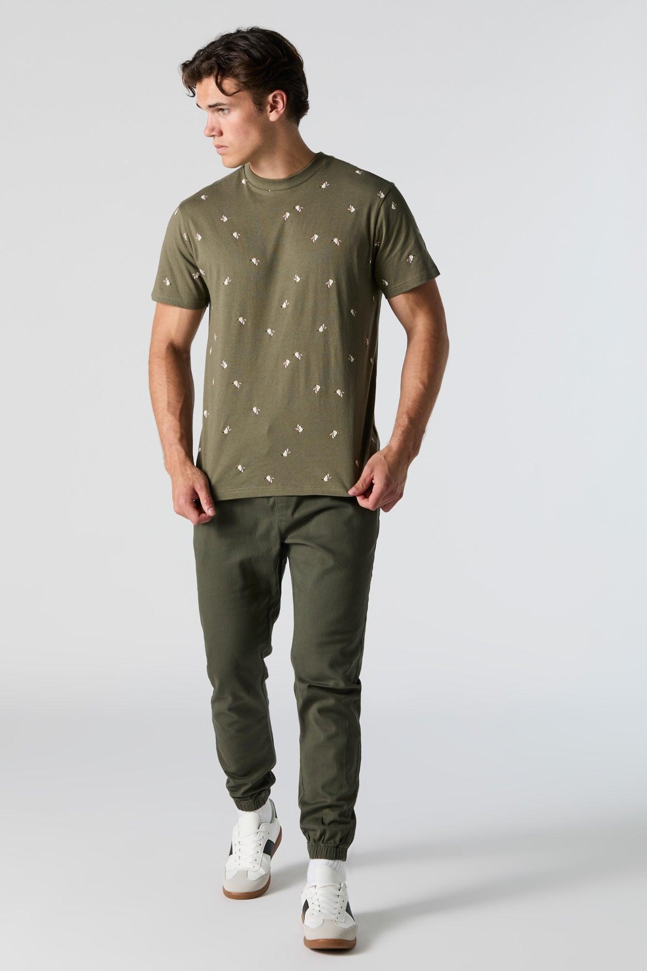 Duck Ditsy Print T-Shirt Male Product Image