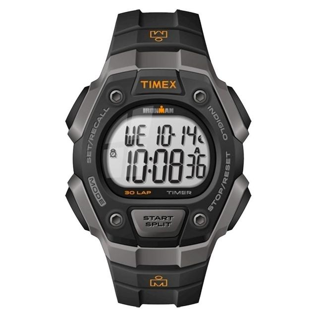 Mens Timex Ironman Classic 30 Lap Digital Watch - Black T5K821JT Product Image