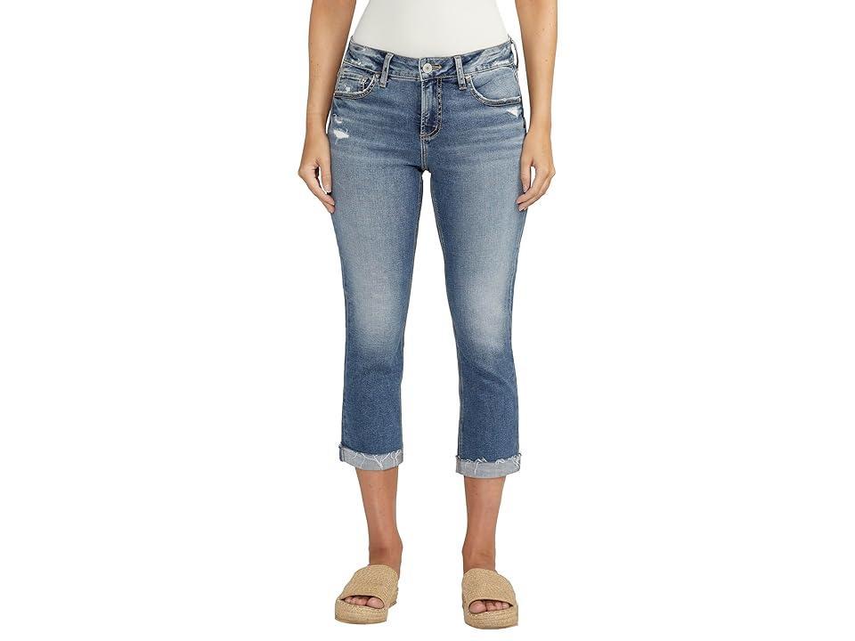 Silver Jeans Co. Most Wanted Ankle Straight L63424CCG399 (Indigo) Women's Jeans Product Image