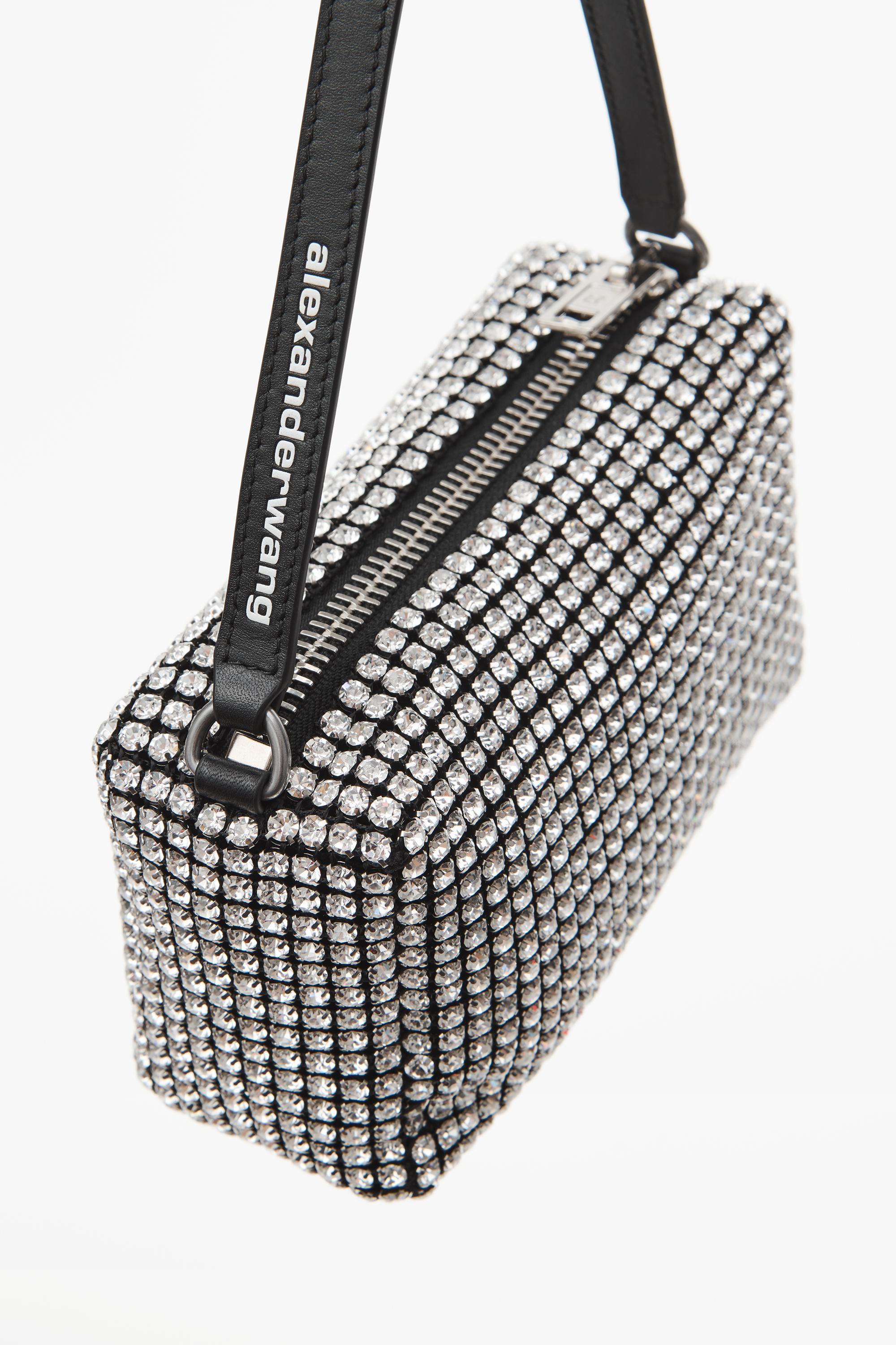 Heiress Pouch In Crystal Mesh Product Image