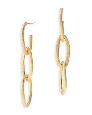 Marco Bicego 18K Yellow Gold Jaipur Link Polished Triple Link Drop Earrings Product Image