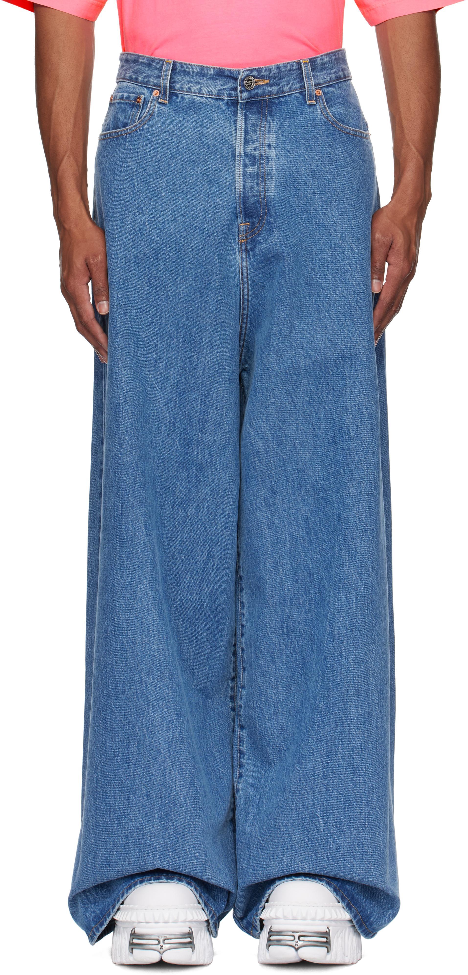 Blue Oversized Baggy Jeans product image