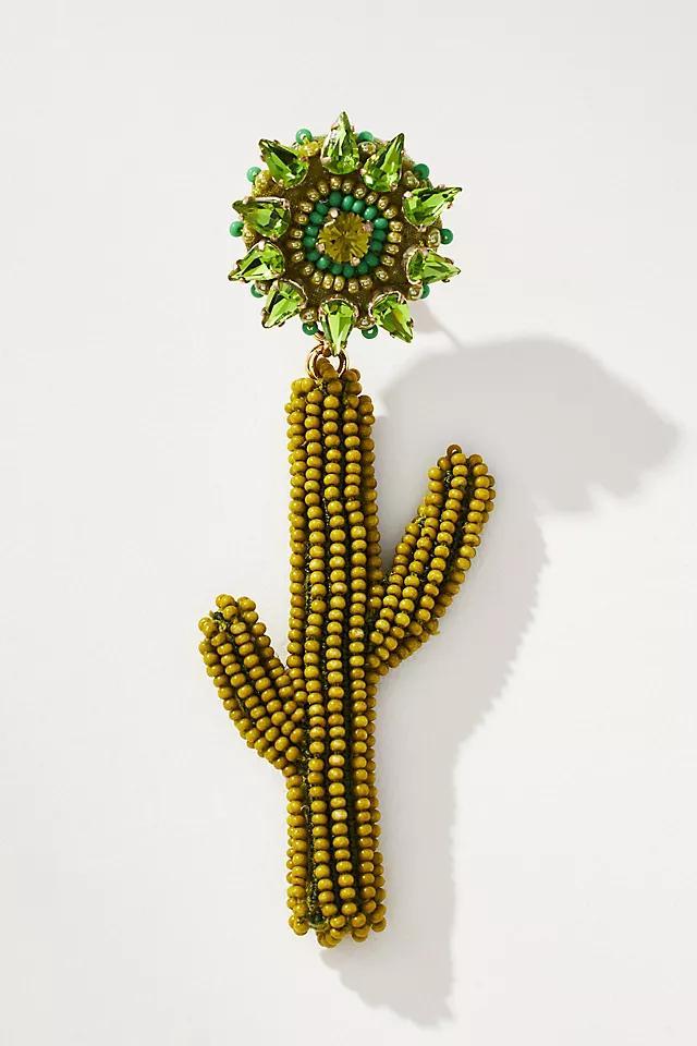 Mignonne Gavigan Lux Cactus Drop Earrings Product Image