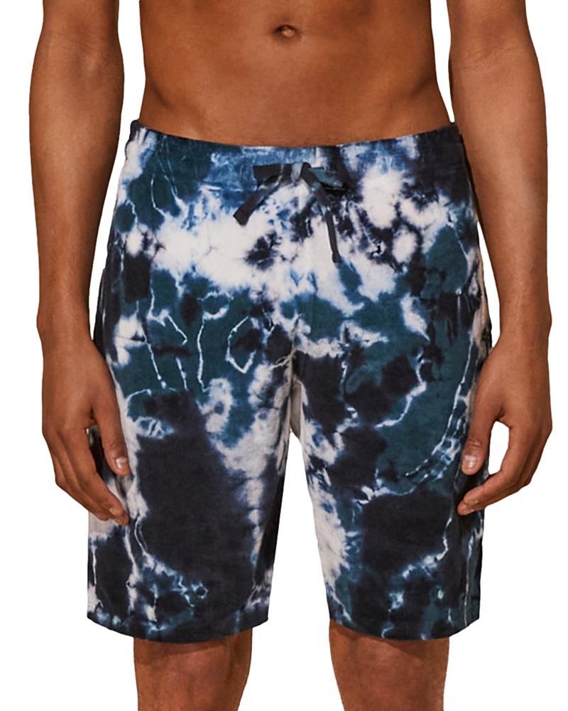 Mens Bolide Tie-Dye Swim Trunks Product Image