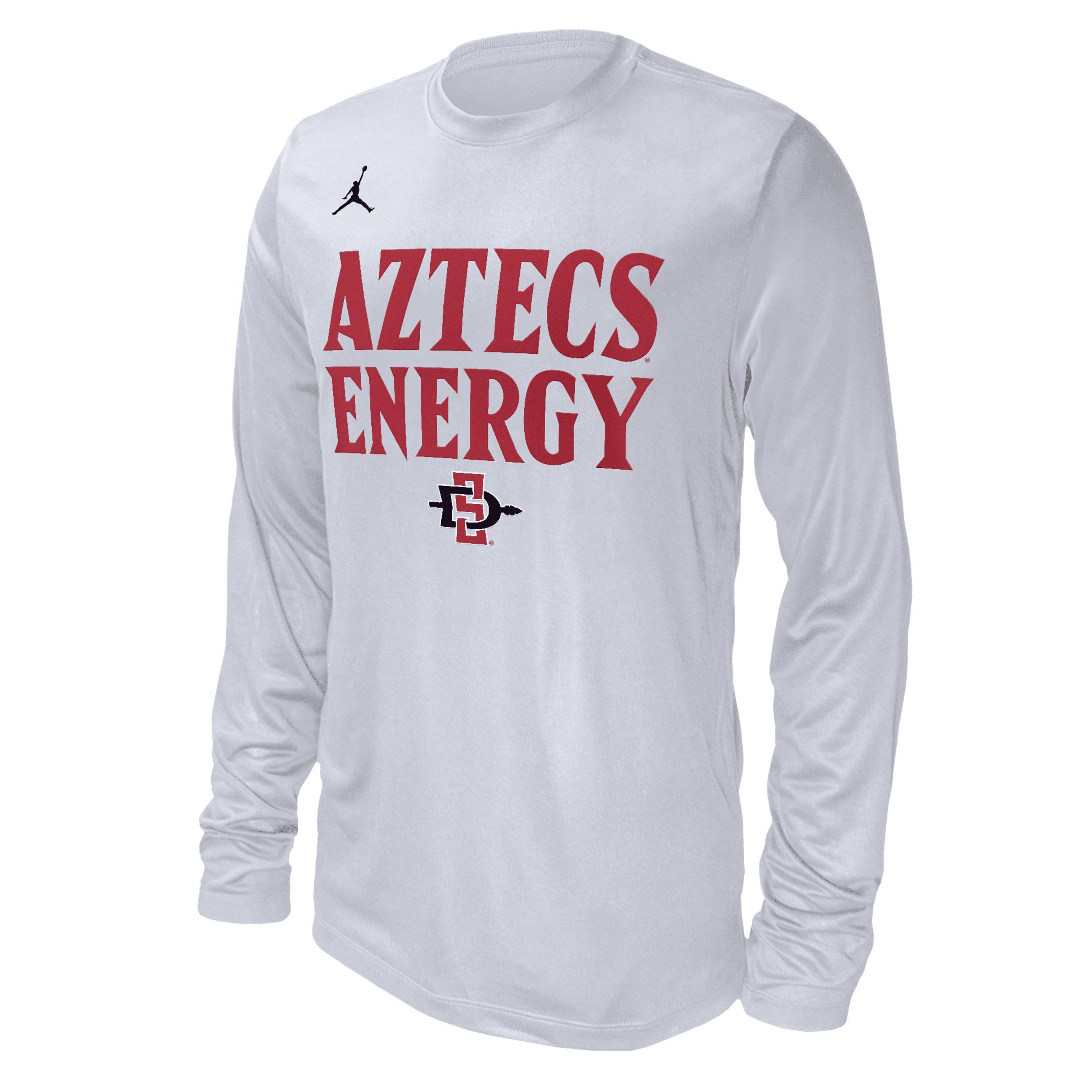 Men's San Diego State Jordan College Long-Sleeve T-Shirt Product Image