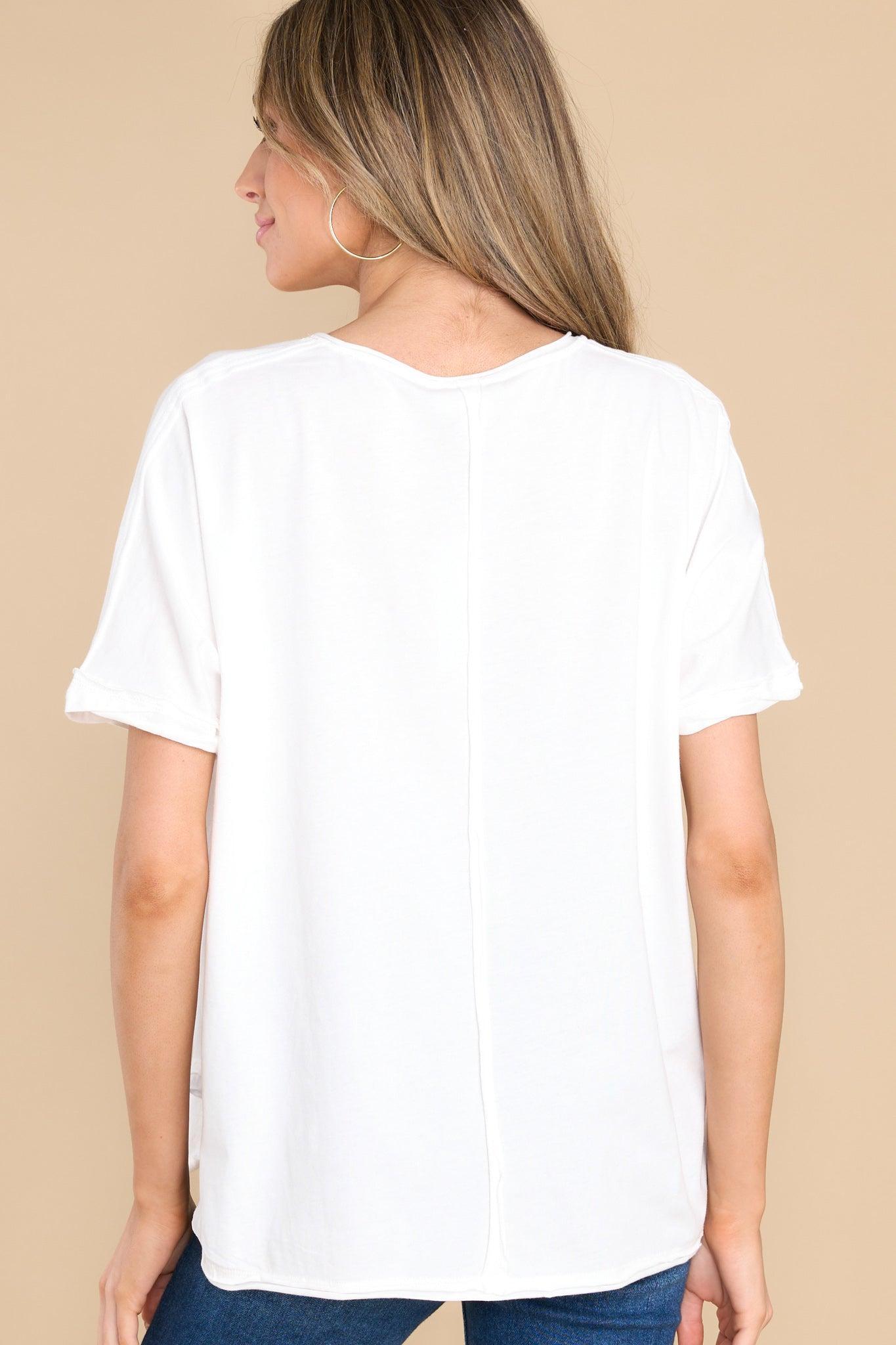 Make Room White Top Product Image