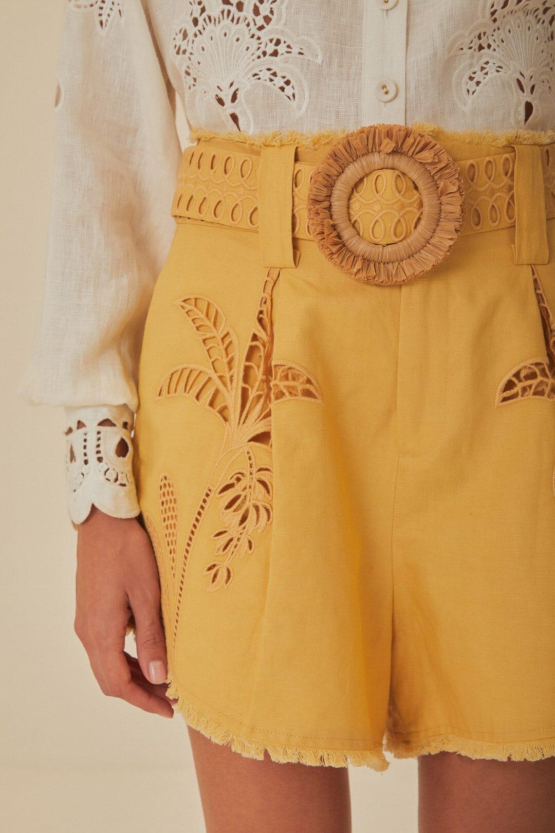 Banana Tree Euroflax™ Premium Linen Belted Shorts Product Image