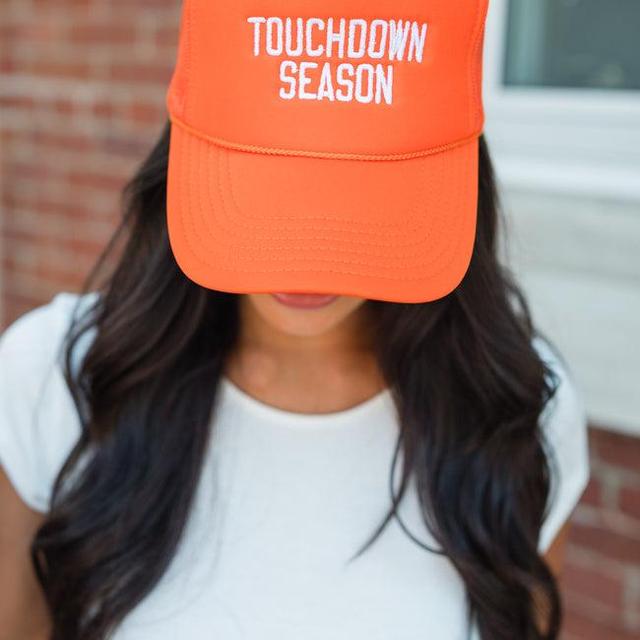 Touchdown Season Orange Trucker Hat Product Image