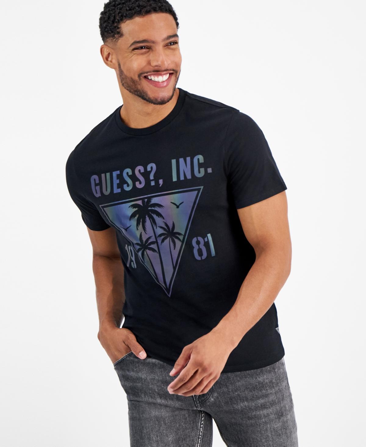 Men's Palm Tree Logo Graphic T-Shirt Product Image