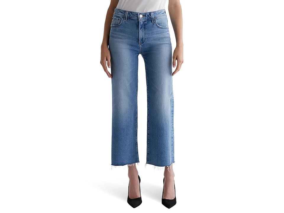 AG Jeans Saige Mid Rise Wide Leg Jeans in 18 Years Oslo (18 Years Oslo) Women's Jeans Product Image