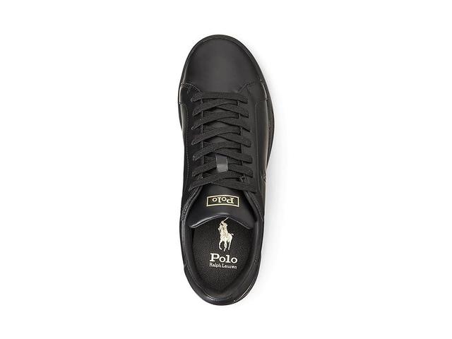 Polo Ralph Lauren Heritage Court II Sneaker (Black) Men's Shoes Product Image