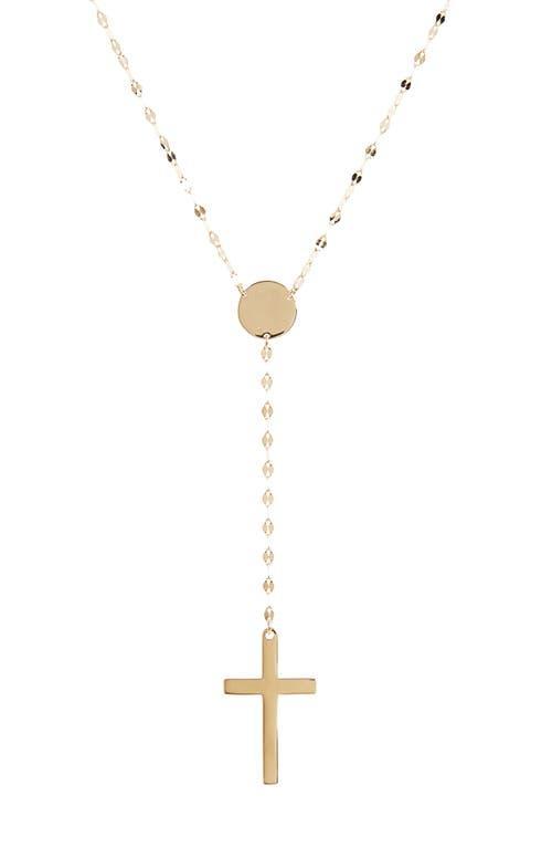 Gold Crossary Necklace Product Image