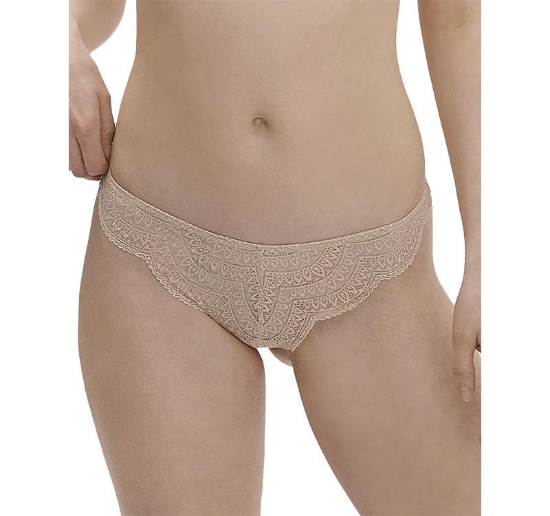 Womens Karma Scalloped Lace Tanga Product Image