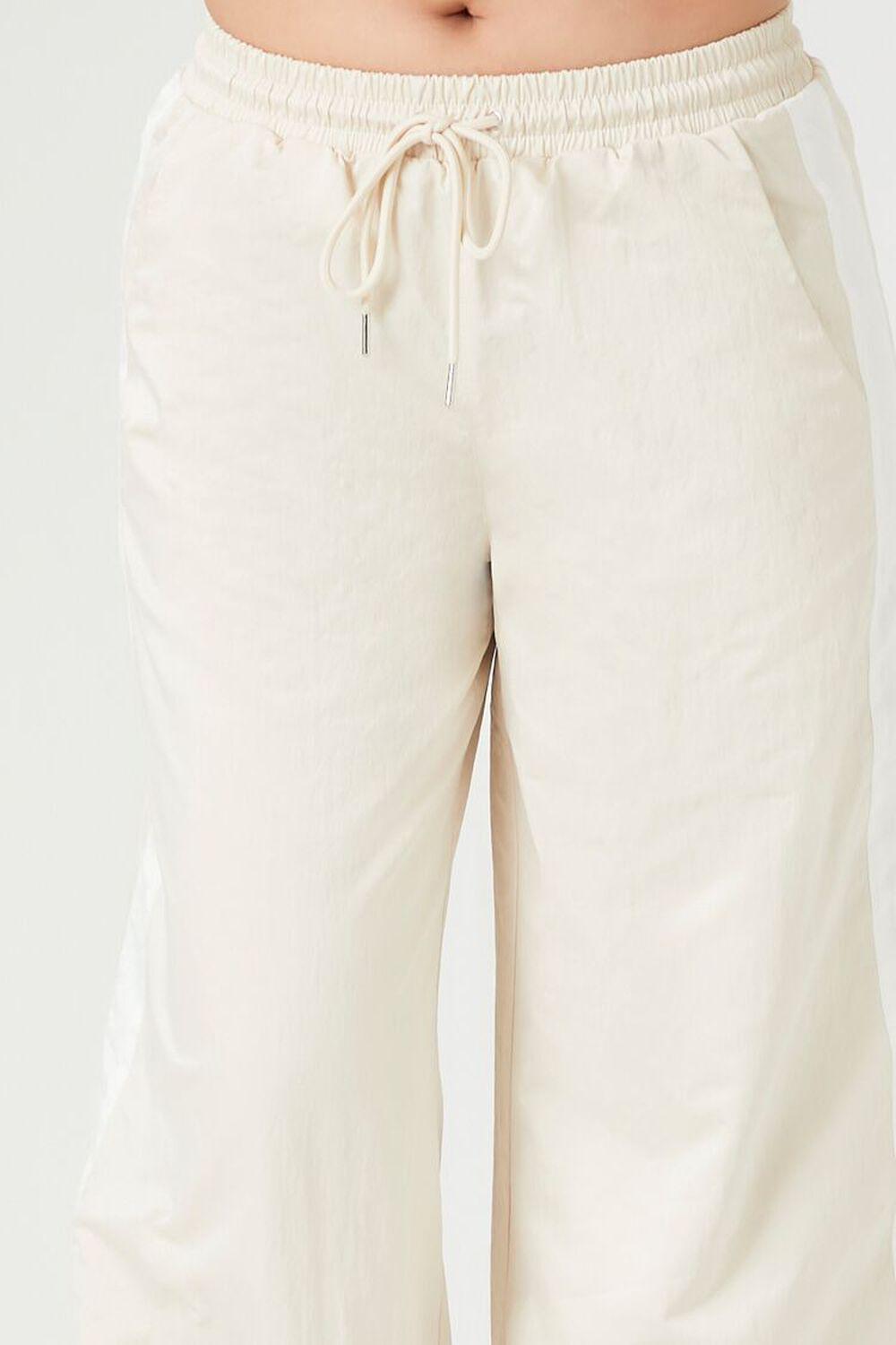 Side-Striped Wide-Leg Pants | Forever 21 Product Image