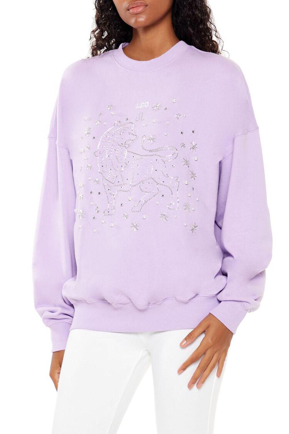 Beaded Leo Pullover | Forever 21 Product Image