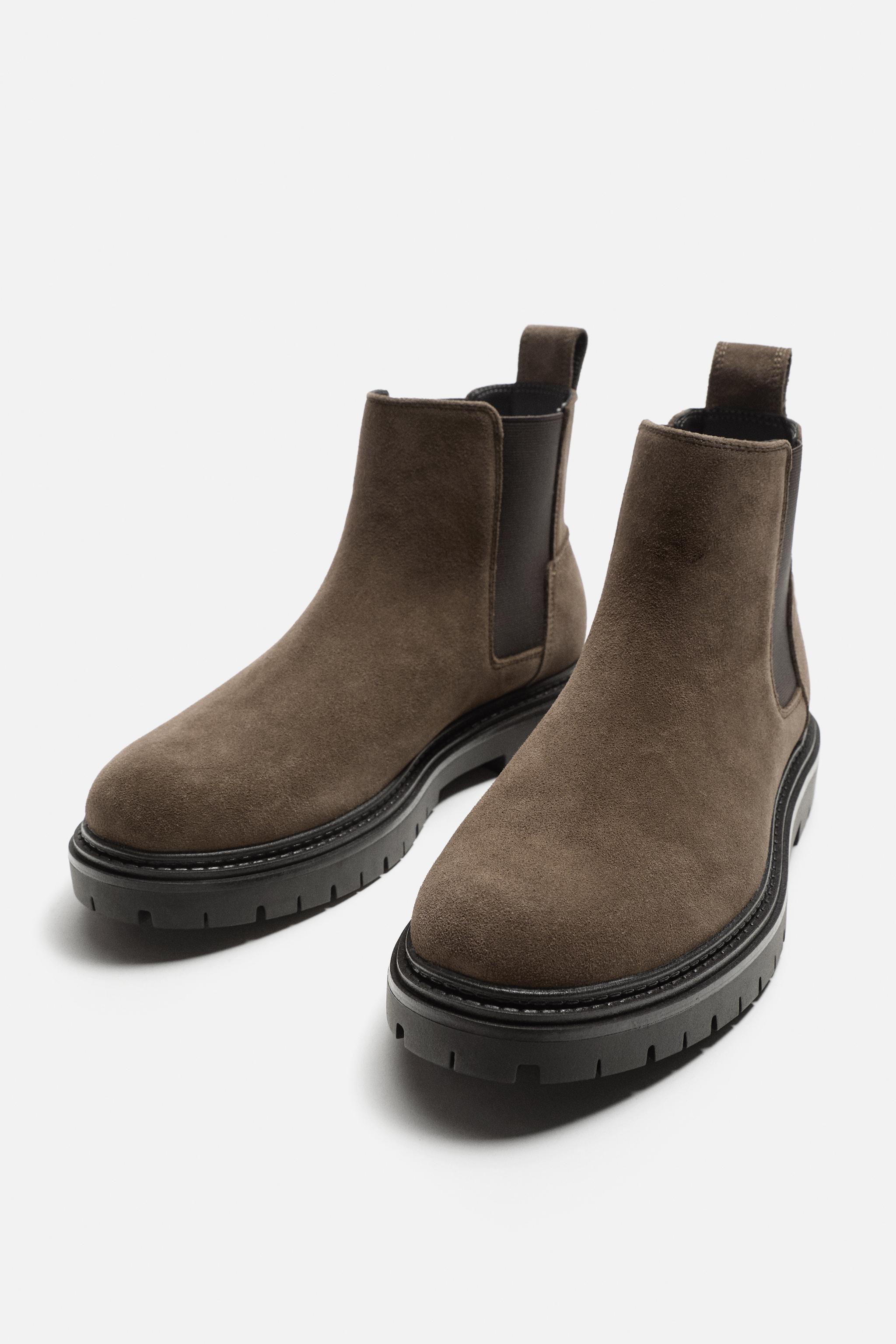 LEATHER CHELSEA BOOTS Product Image