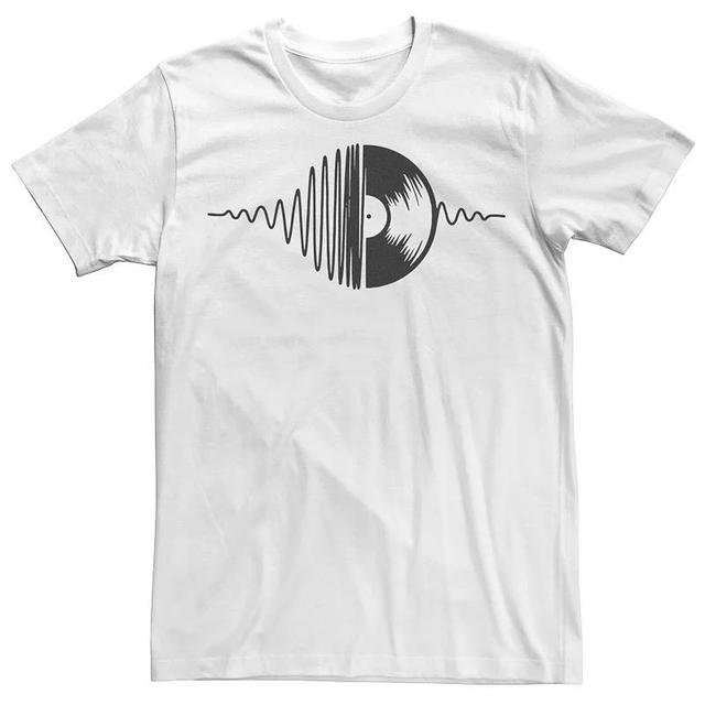 Mens Music Vinyl Record Soundwave Graphic Tee Product Image