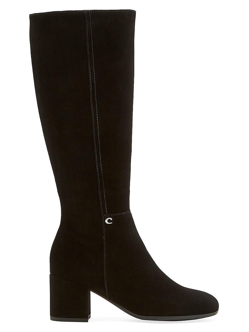 Womens Jemma 60MM Suede Knee-High Boots product image