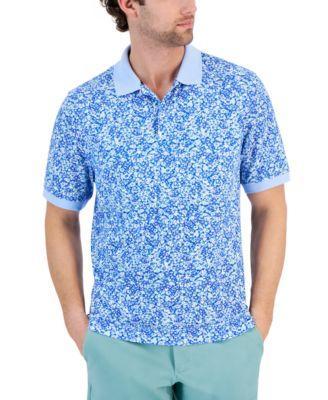 Club Room Mens Berty Floral Pique Polo Shirt, Created for Macys Product Image