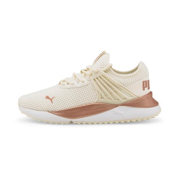 PUMA Pacer Future Lux Women's Sneakers in Pristine/Rose Gold Product Image