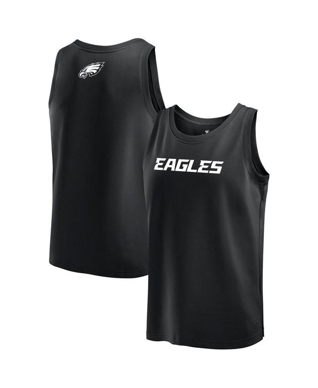 Fanatics Mens Black Philadelphia Eagles Elements Tank Top Product Image