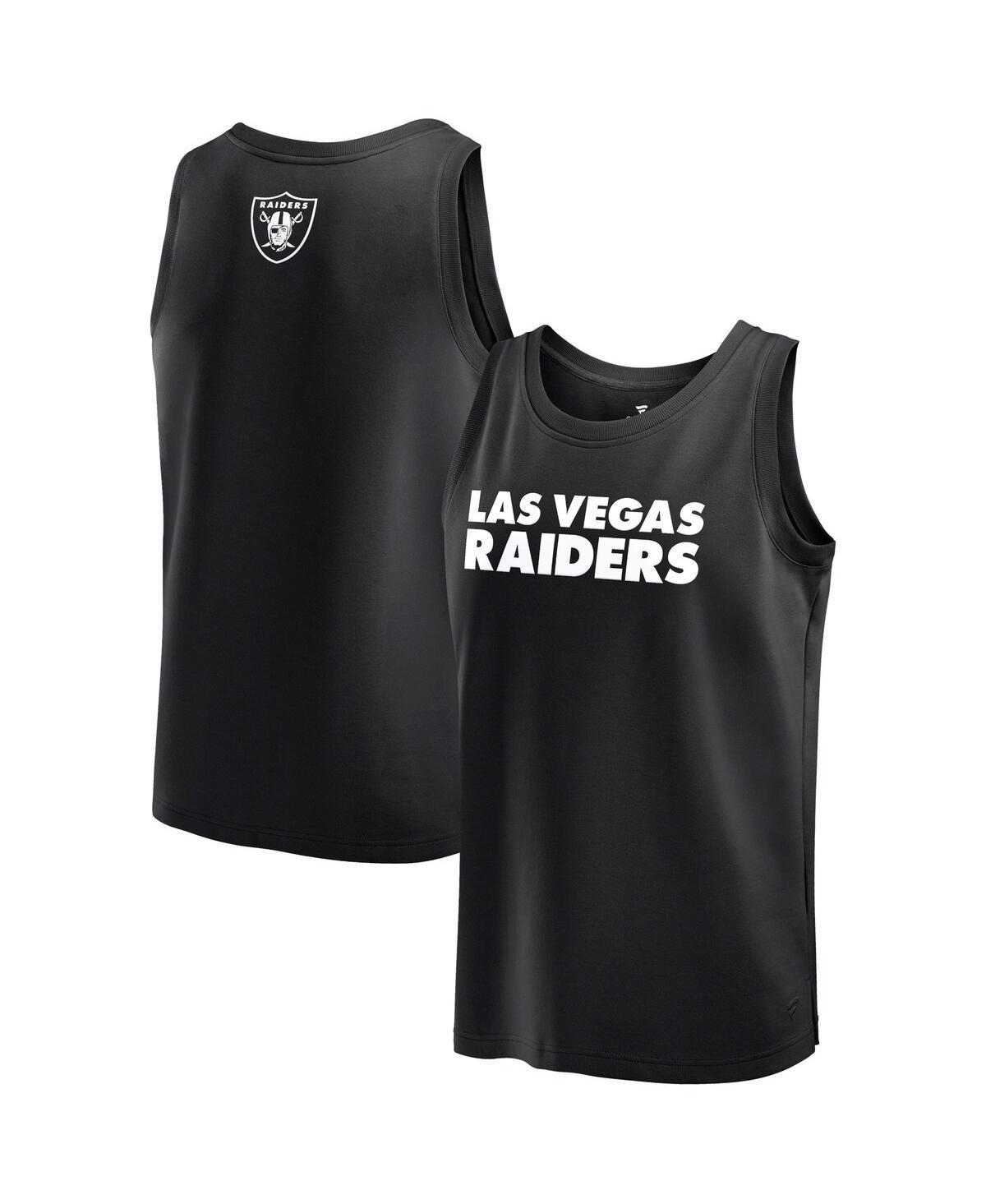 Fanatics Mens Black Las Vegas Raiders Elements Tank Top Product Image