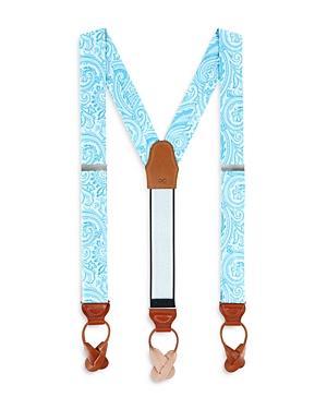 Trafalgar Sobee Paisley Silk Suspenders Product Image