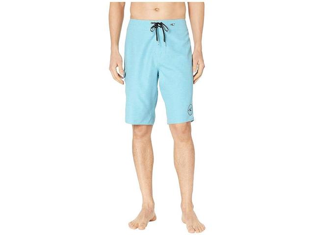 O'Neill Santa Cruz Solid 2.0 Boardshorts (Cyan 1) Men's Swimwear Product Image